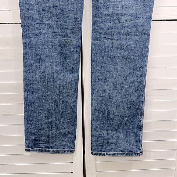 Lands End Jeans Size 12 Mid Rise True Straight Leg - Picture 9 of 13